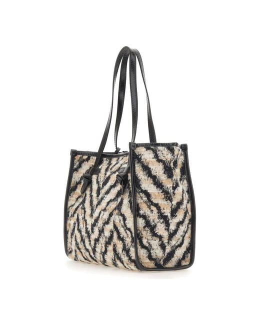 Gianni Chiarini Black Shopping Bags