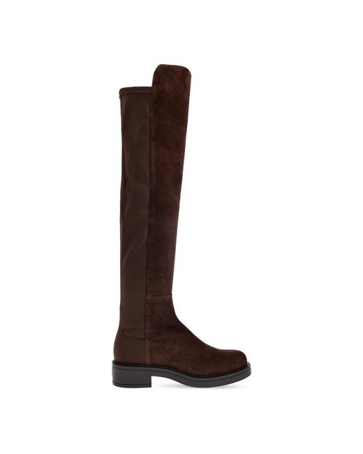Stuart Weitzman Brown Over-Knee Boots