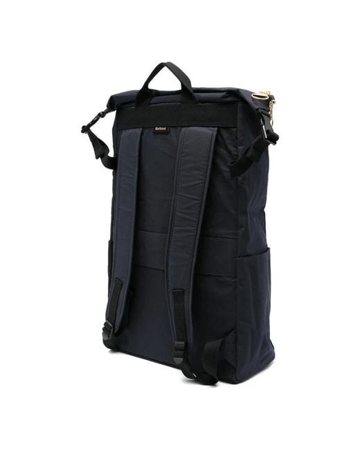 Barbour Transport Foldover Rugzak in het Black voor heren