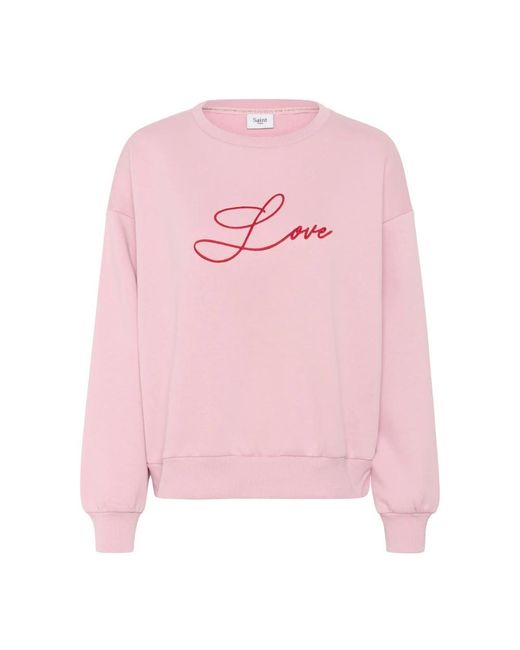 Sweatshirts di Saint Tropez in Pink