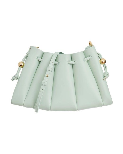 THEMOIRÈ Blue Vegan fabric tasche dafne
