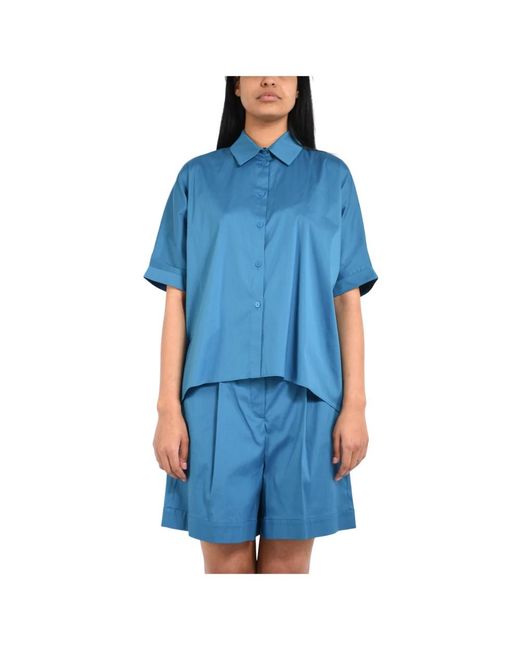Shirts Max Mara de color Blue