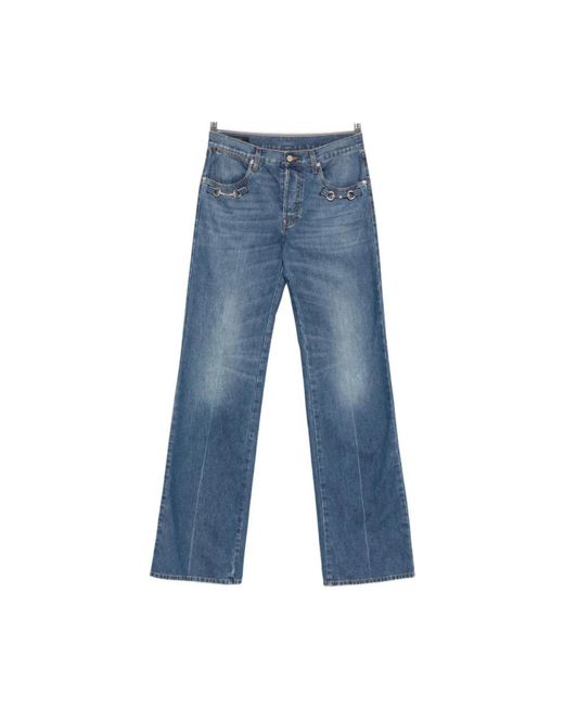 Gucci Blue Wide Jeans