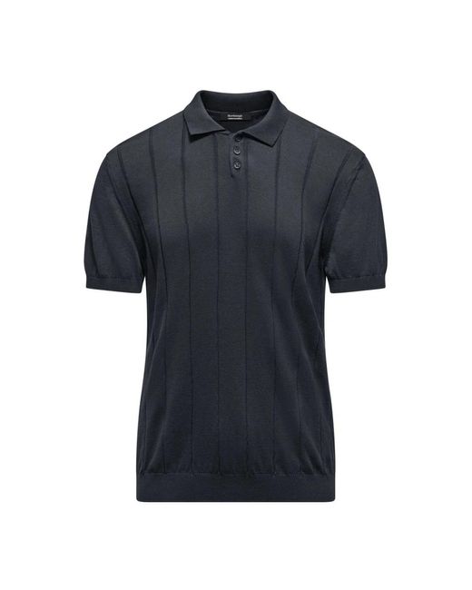 Round-Neck Knitwear di Bomboogie in Blue da Uomo