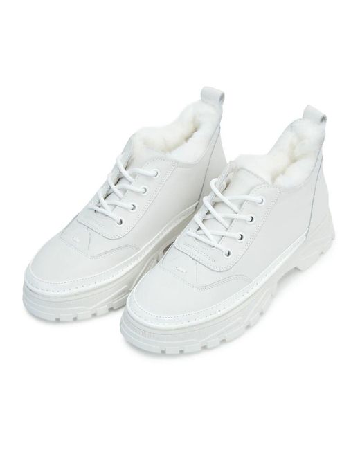 Winter Boots CESARE GASPARI de color White