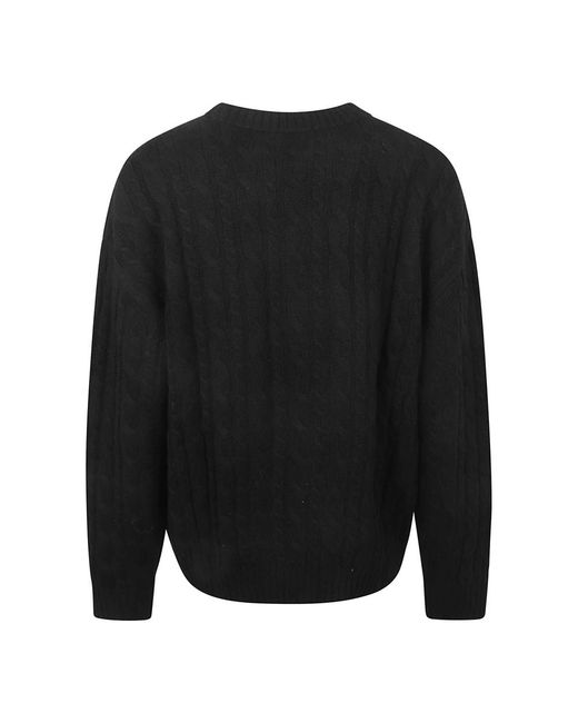 Axel Arigato Black Round-Neck Knitwear for men