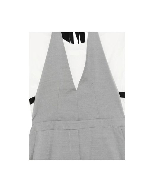 Tela Gray Party Dresses