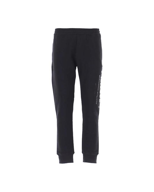 Alexander McQueen Blue Sweatpants for men