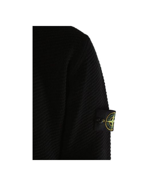 Stone Island Black Turtlenecks for men