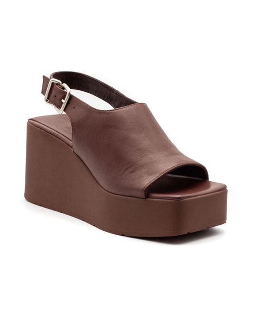 Vic Matié Brown Wedges