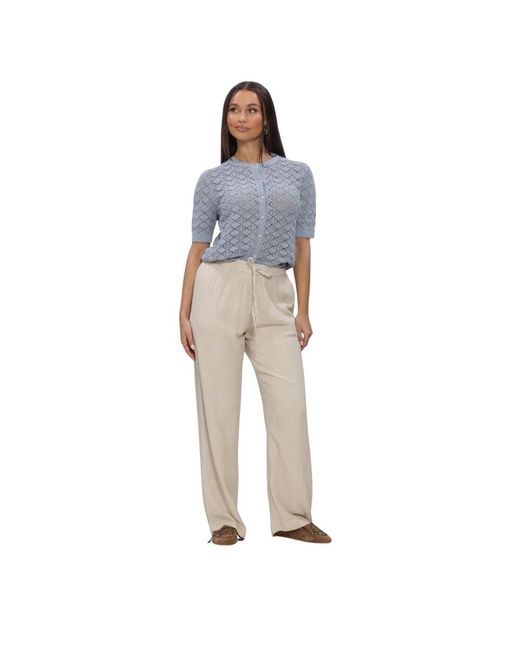 SELECTED Slfsofia 2/4 Gebreide Vest in het Blue