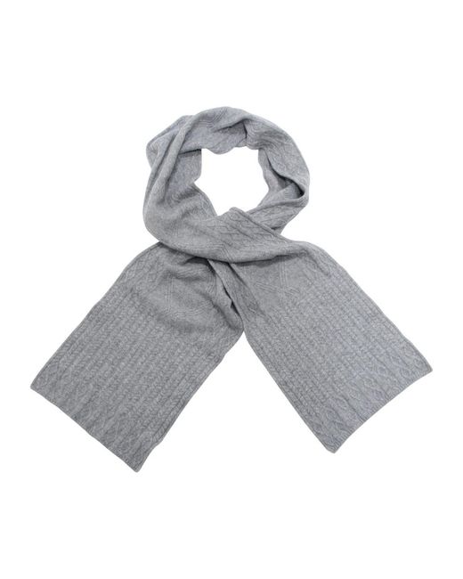 Alpha Studio Winter Scarves in het Gray voor heren