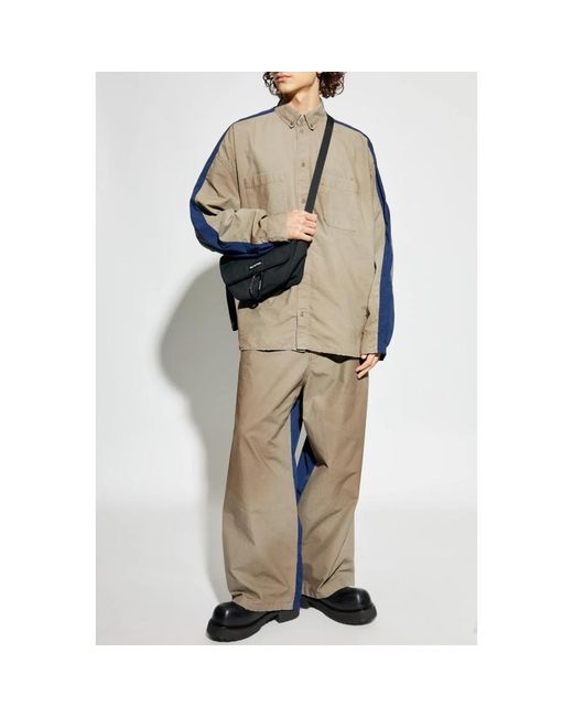 Casual Shirts Balenciaga de hombre de color Natural