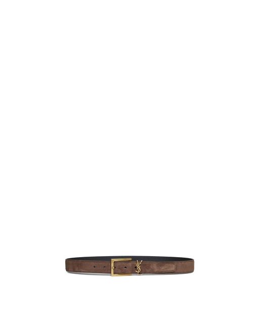 Saint Laurent Brown Belts