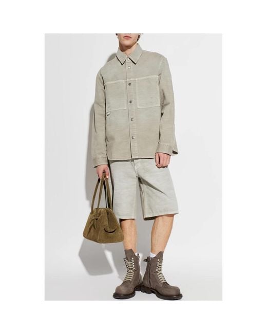 Haikure Gray Denim Shirts for men