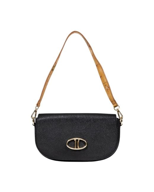 Alviero Martini 1A Classe Geografische Print Middelgrote Tas in het Black