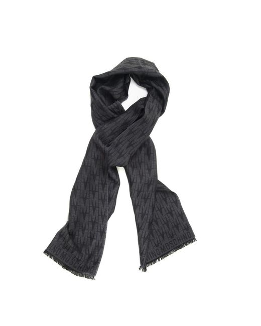 Moschino Winter Scarves in het Black voor heren