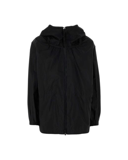 Herno Black Rain Jackets