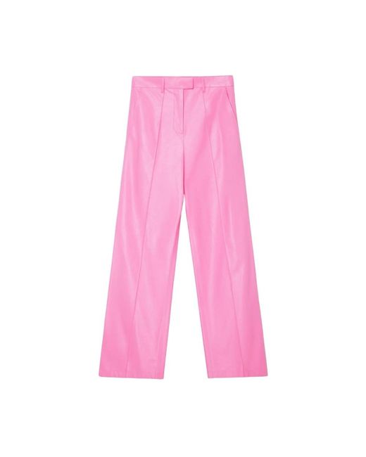 Stand Studio Pink Wide Trousers