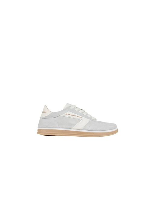 Alexander Smith White Thames Sneaker