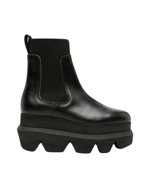 Sacai Black Chelsea Boots for men