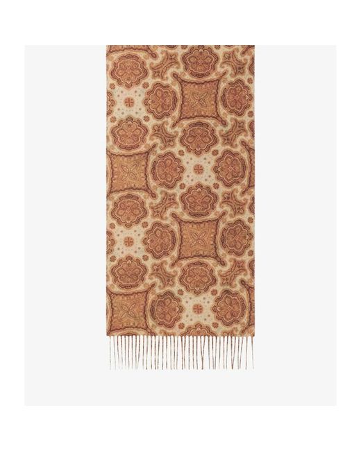 Pierre Louis Mascia Brown Winter Scarves