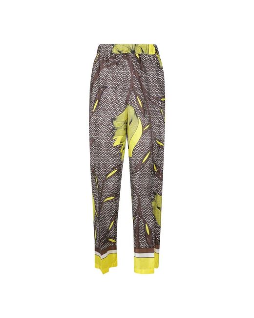 P.A.R.O.S.H. Yellow Wide Trousers