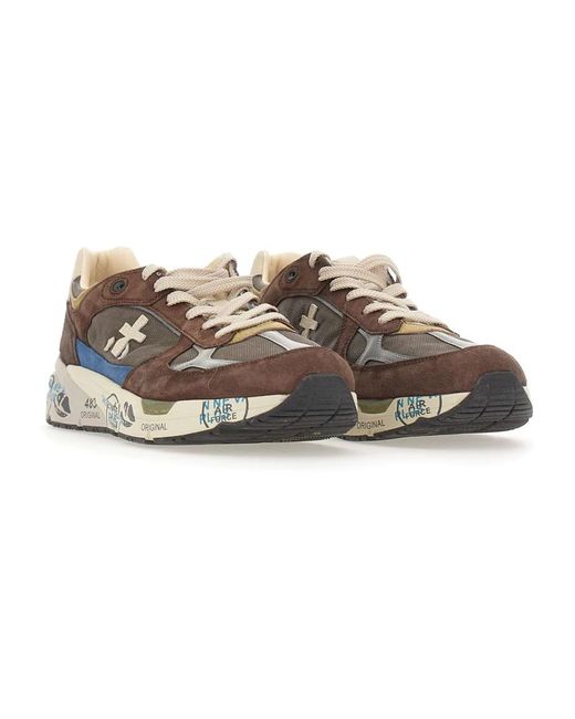 Premiata Brown Sneakers for men