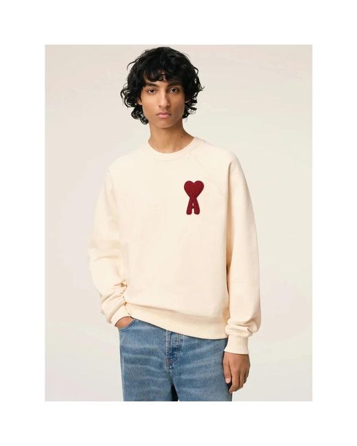 Sweatshirts AMI de hombre de color White