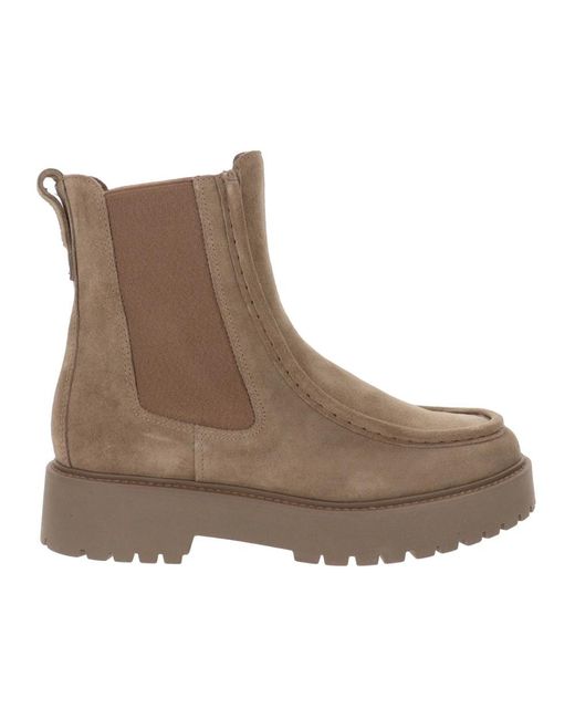 Nero Giardini Brown Chelsea Boots
