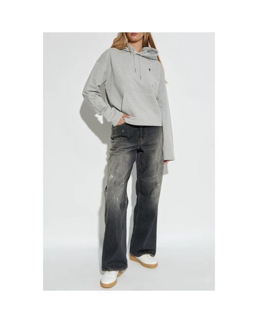 AMI Sweatshirt Met Logo in het Gray