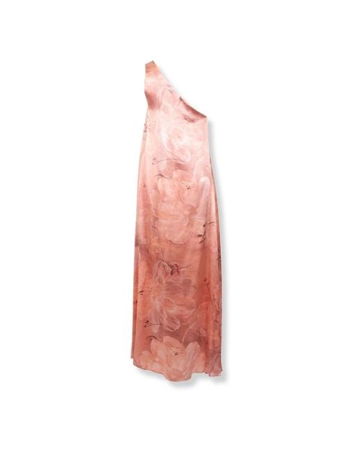 Kiton Pink Maxi Dresses