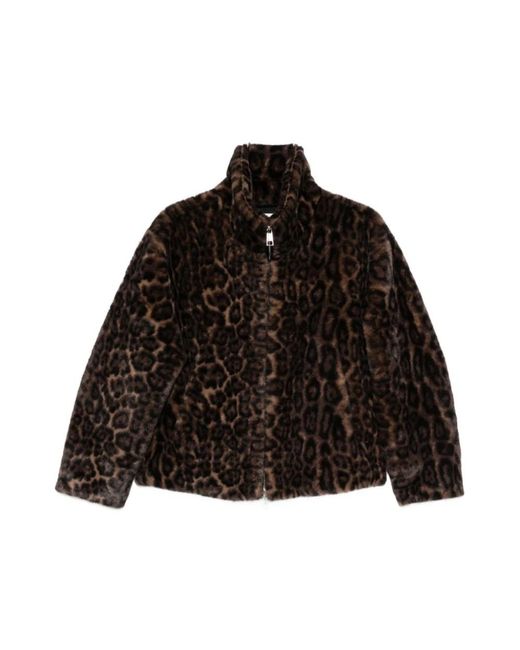 Apparis Black Faux Fur & Shearling Jackets