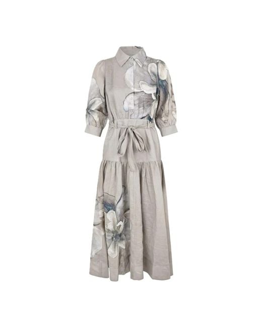 Dea Kudibal Gray Midi Dresses