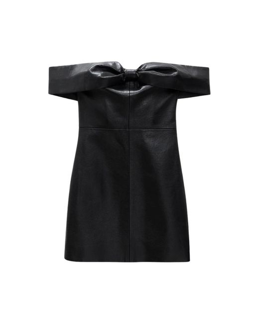 Anine Bing Black Short Dresses