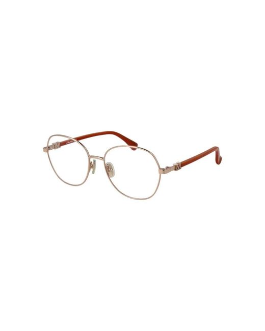 Max Mara Metallic Glasses