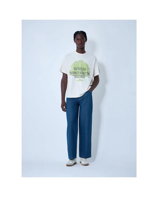 STORY mfg. Blue Straight Jeans for men