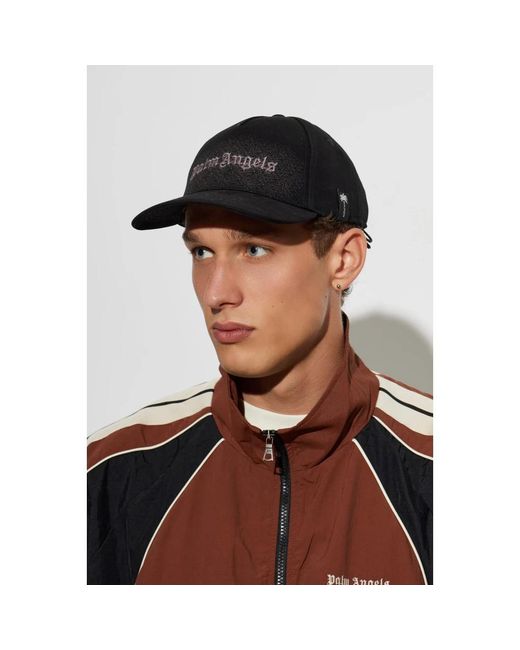 Caps Palm Angels de hombre de color Black