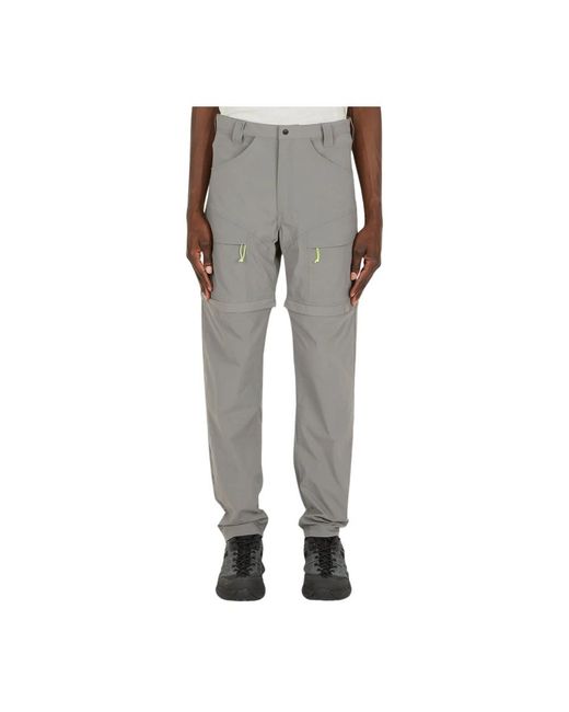 Trousers > straight trousers Ostrya pour homme en coloris Gray