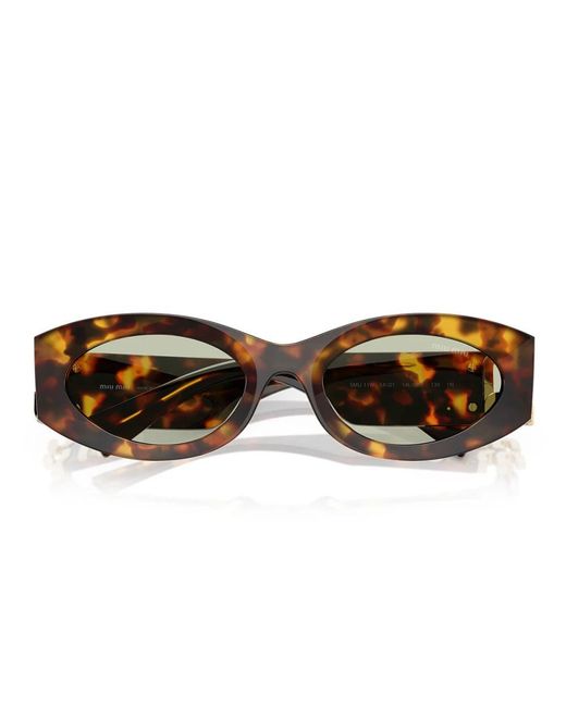 Miu Miu Brown Sunglasses