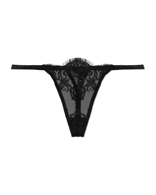 DSquared² Lace Thong in het Black