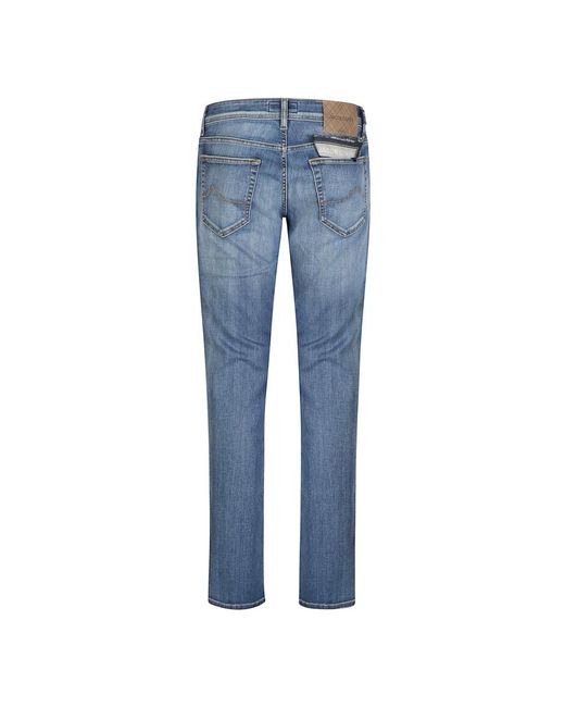 Jacob Cohen Blue Slim-Fit Jeans for men