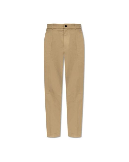 Burberry Natural Tapered Trousers for men