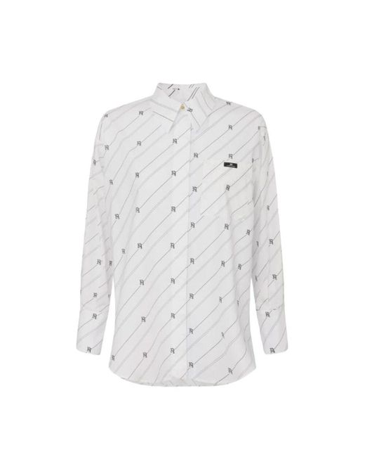 Elisabetta Franchi White Shirts