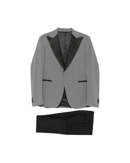 Single Breasted Suits Brian Dales de hombre de color Gray