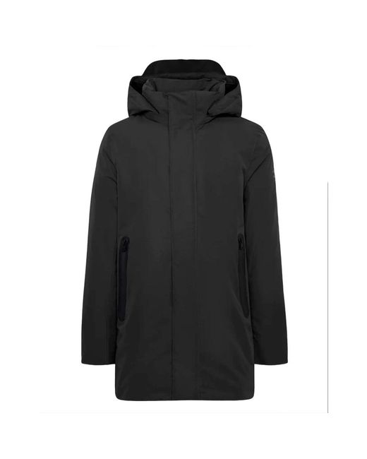 Ecoalf Black Winter Jackets for men