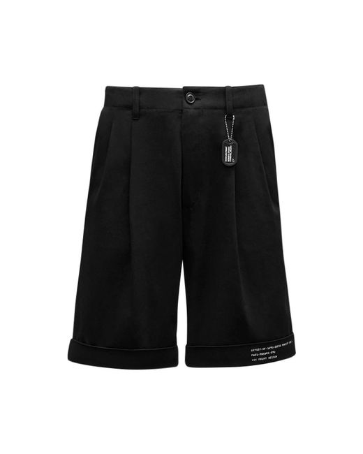 Casual Shorts Moncler pour homme en coloris Black