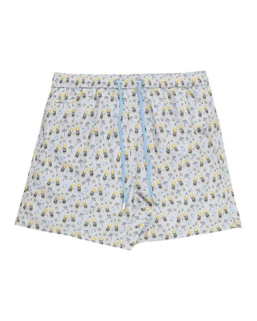 Mc2 Saint Barth Badehose in Blue für Herren