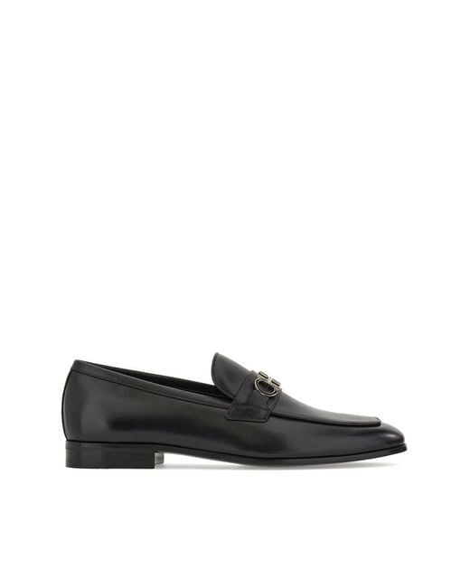 Ferragamo Black Shoes for men