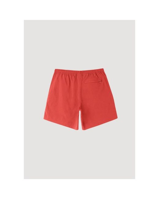 Obey Red Casual Shorts for men